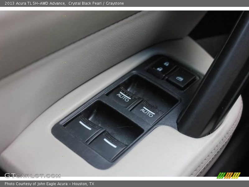 Crystal Black Pearl / Graystone 2013 Acura TL SH-AWD Advance