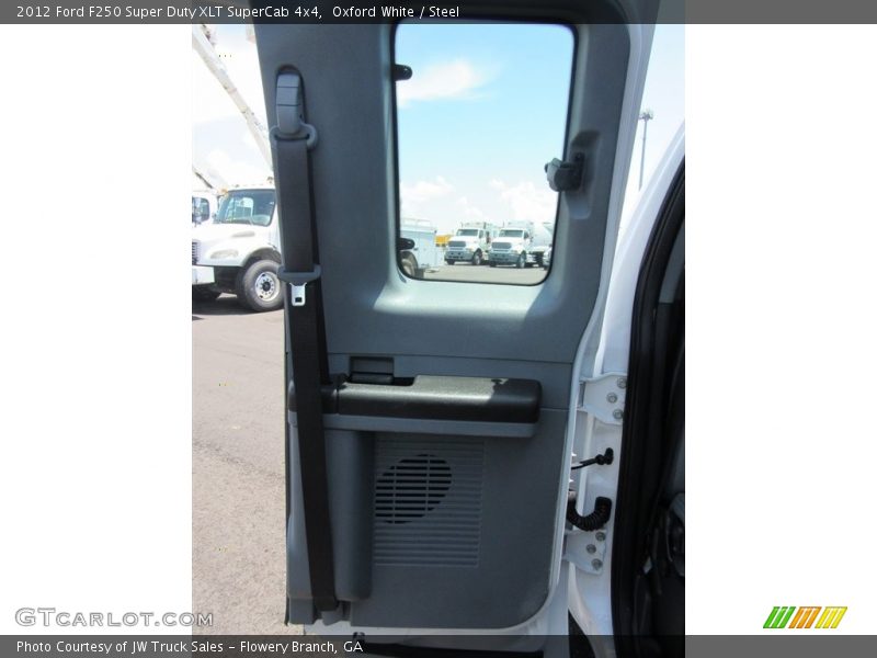 Oxford White / Steel 2012 Ford F250 Super Duty XLT SuperCab 4x4
