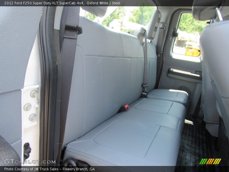 Oxford White / Steel 2012 Ford F250 Super Duty XLT SuperCab 4x4