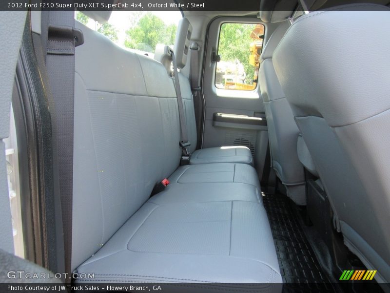 Oxford White / Steel 2012 Ford F250 Super Duty XLT SuperCab 4x4