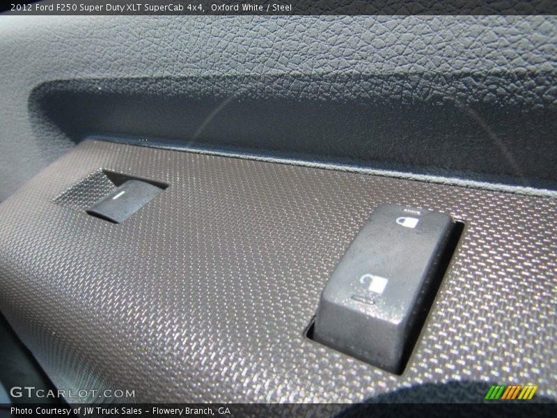 Oxford White / Steel 2012 Ford F250 Super Duty XLT SuperCab 4x4