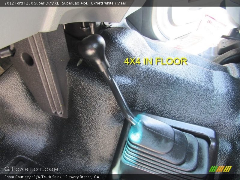 Oxford White / Steel 2012 Ford F250 Super Duty XLT SuperCab 4x4
