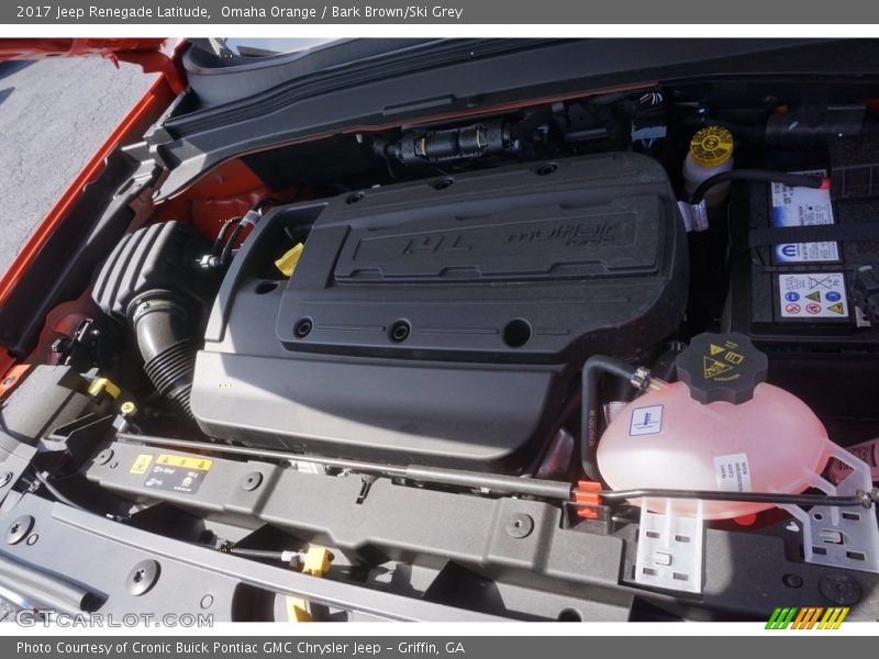 Omaha Orange / Bark Brown/Ski Grey 2017 Jeep Renegade Latitude