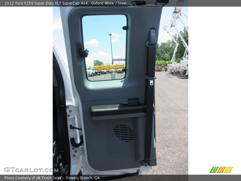 Oxford White / Steel 2012 Ford F250 Super Duty XLT SuperCab 4x4