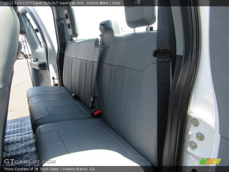 Oxford White / Steel 2012 Ford F250 Super Duty XLT SuperCab 4x4