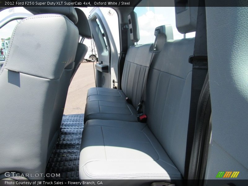 Oxford White / Steel 2012 Ford F250 Super Duty XLT SuperCab 4x4