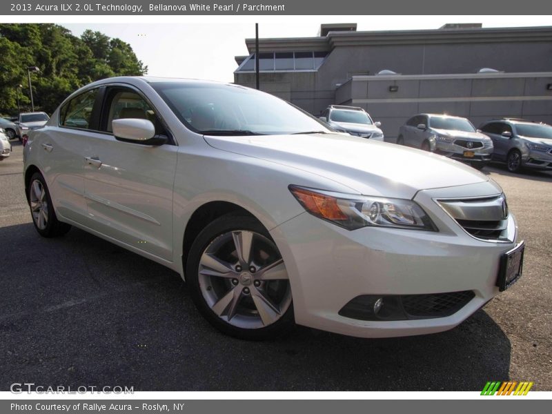 Bellanova White Pearl / Parchment 2013 Acura ILX 2.0L Technology