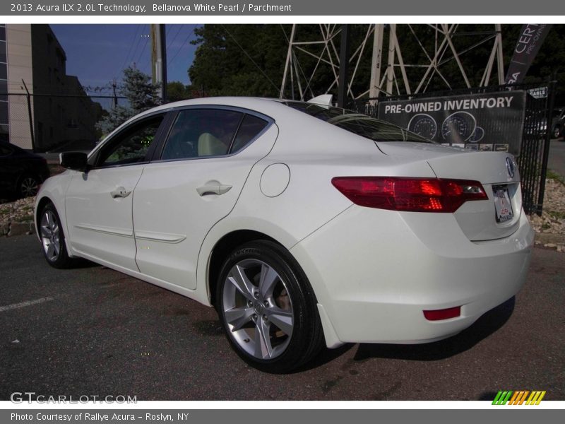 Bellanova White Pearl / Parchment 2013 Acura ILX 2.0L Technology