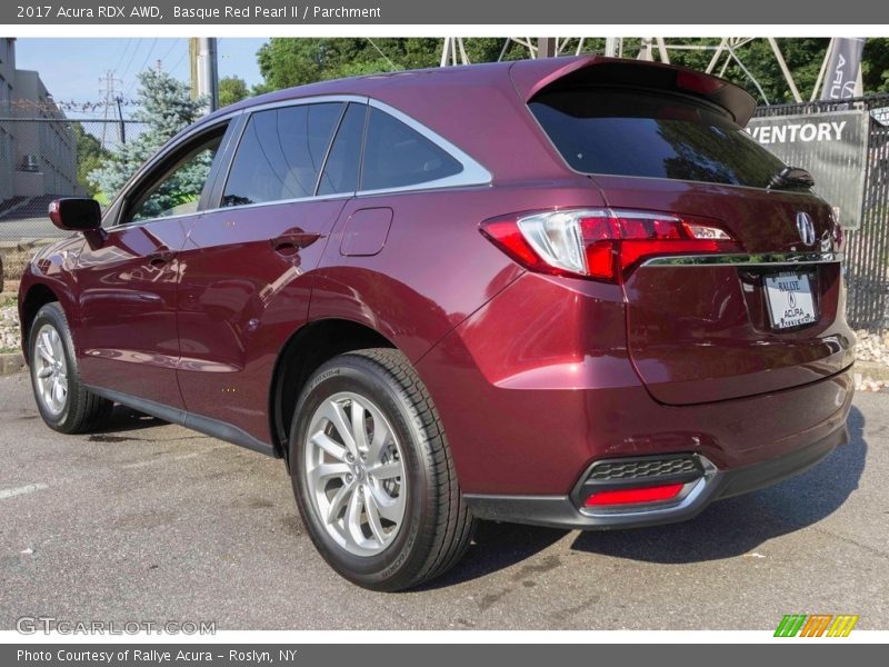 Basque Red Pearl II / Parchment 2017 Acura RDX AWD