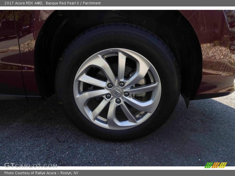Basque Red Pearl II / Parchment 2017 Acura RDX AWD
