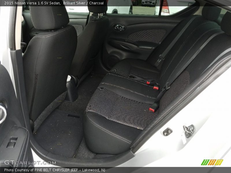 Brilliant Silver / Charcoal 2015 Nissan Versa 1.6 SV Sedan