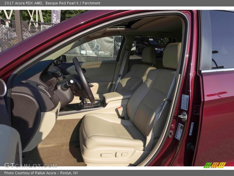 Basque Red Pearl II / Parchment 2017 Acura RDX AWD