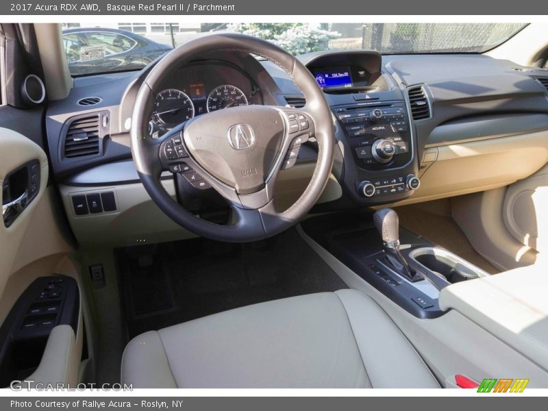 Basque Red Pearl II / Parchment 2017 Acura RDX AWD