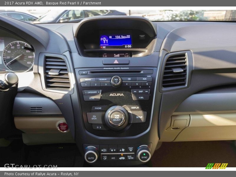 Basque Red Pearl II / Parchment 2017 Acura RDX AWD