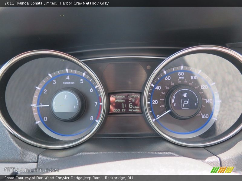 Harbor Gray Metallic / Gray 2011 Hyundai Sonata Limited