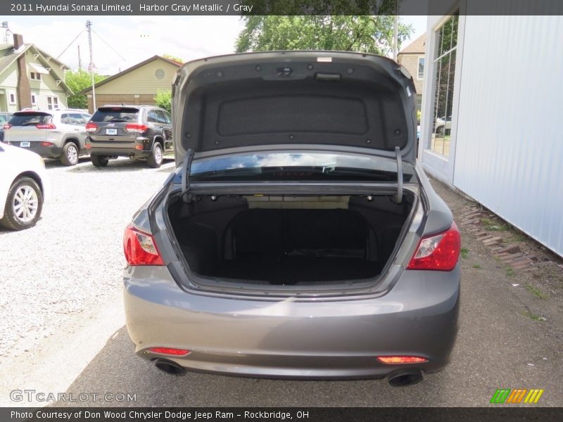 Harbor Gray Metallic / Gray 2011 Hyundai Sonata Limited