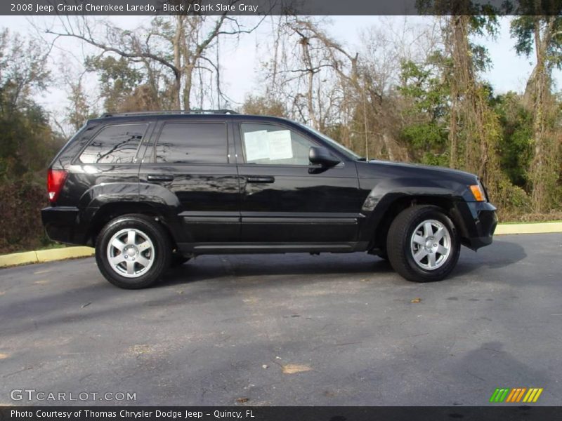 Black / Dark Slate Gray 2008 Jeep Grand Cherokee Laredo