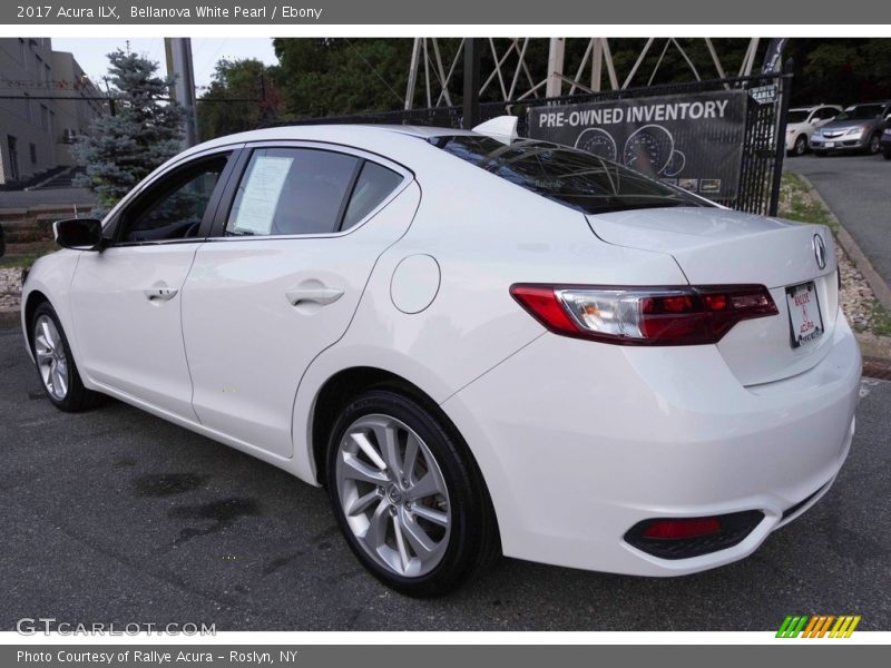 Bellanova White Pearl / Ebony 2017 Acura ILX
