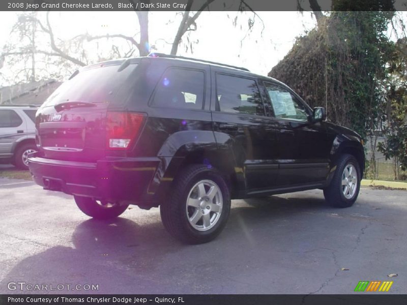 Black / Dark Slate Gray 2008 Jeep Grand Cherokee Laredo