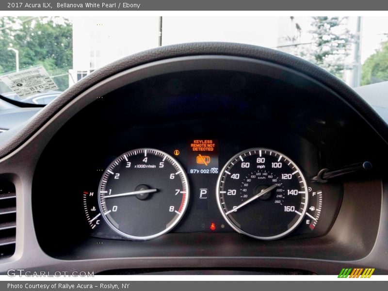 Bellanova White Pearl / Ebony 2017 Acura ILX