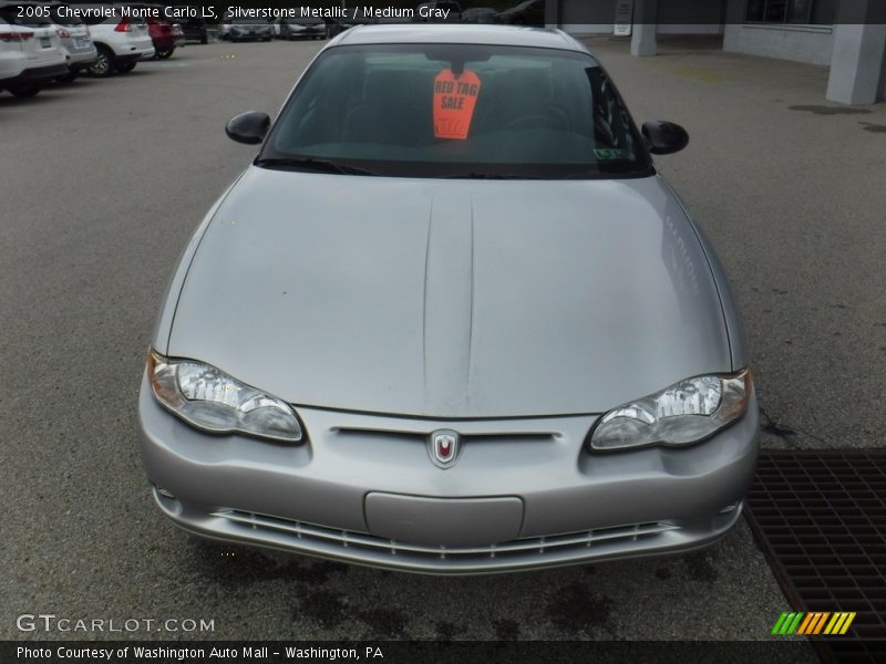 Silverstone Metallic / Medium Gray 2005 Chevrolet Monte Carlo LS