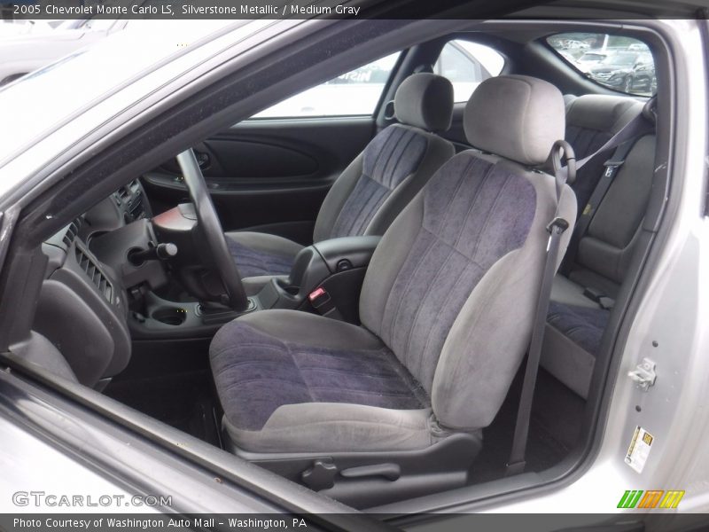 Silverstone Metallic / Medium Gray 2005 Chevrolet Monte Carlo LS