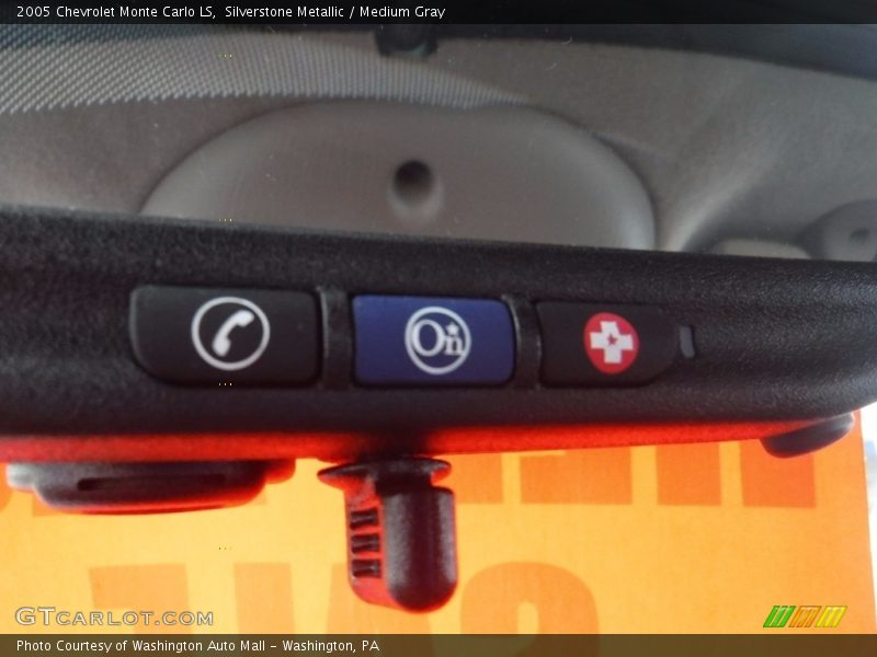 Silverstone Metallic / Medium Gray 2005 Chevrolet Monte Carlo LS