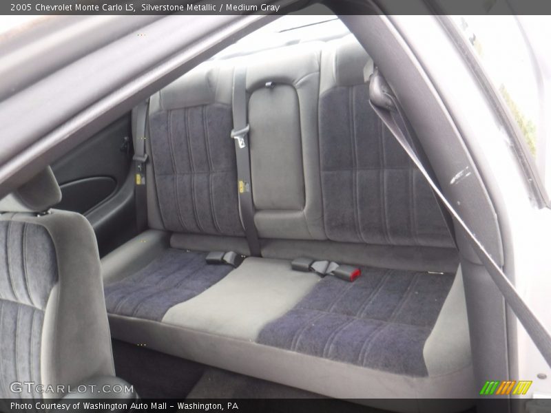 Silverstone Metallic / Medium Gray 2005 Chevrolet Monte Carlo LS