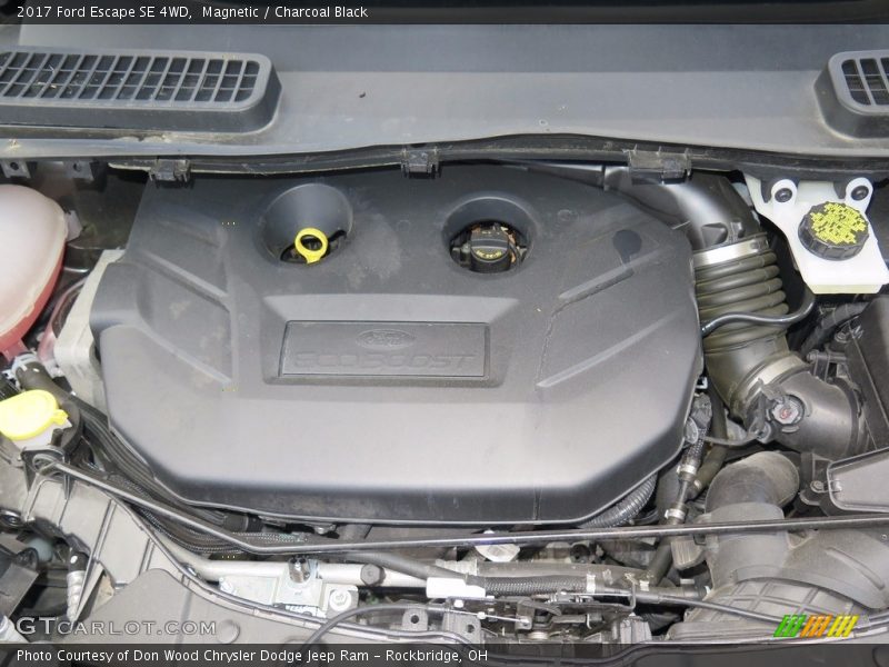 Magnetic / Charcoal Black 2017 Ford Escape SE 4WD