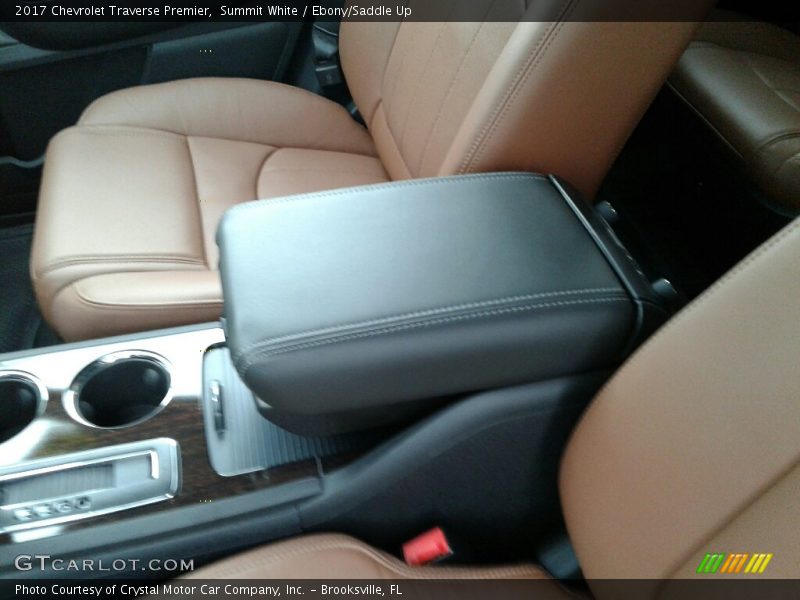 Summit White / Ebony/Saddle Up 2017 Chevrolet Traverse Premier