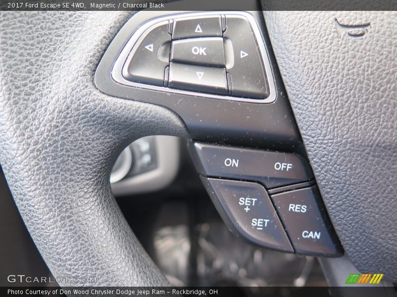 Magnetic / Charcoal Black 2017 Ford Escape SE 4WD