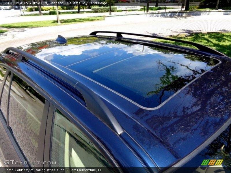 Monaco Blue Metallic / Sand Beige 2010 BMW X5 xDrive35d