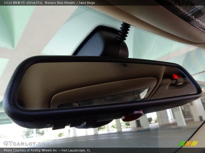 Monaco Blue Metallic / Sand Beige 2010 BMW X5 xDrive35d