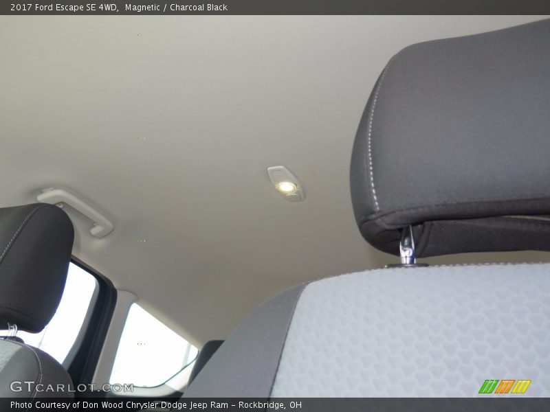 Magnetic / Charcoal Black 2017 Ford Escape SE 4WD