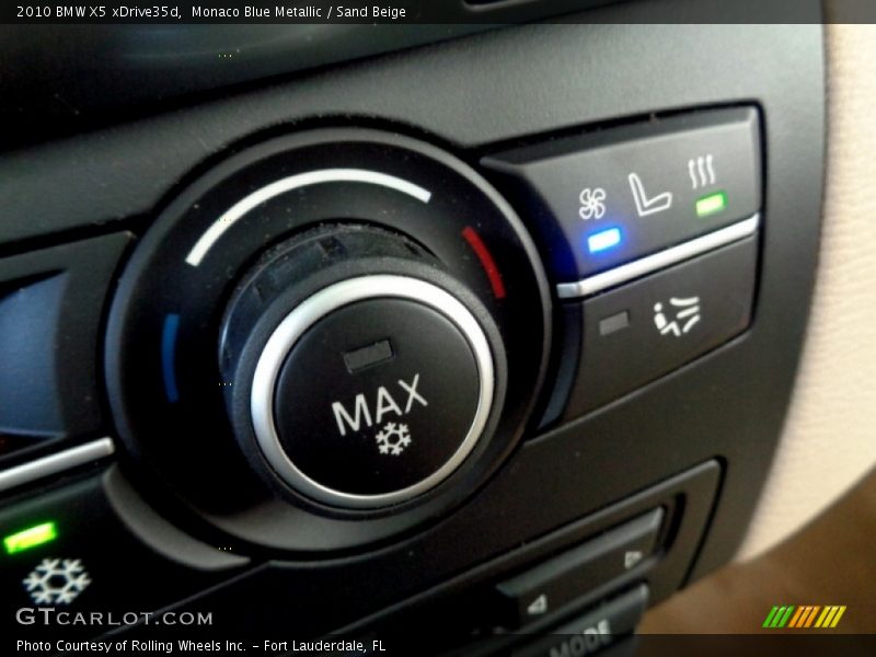 Monaco Blue Metallic / Sand Beige 2010 BMW X5 xDrive35d