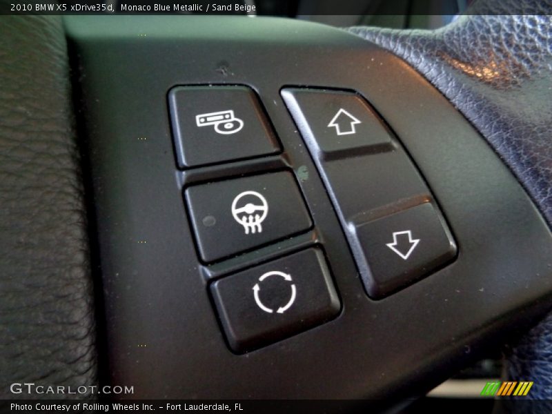 Monaco Blue Metallic / Sand Beige 2010 BMW X5 xDrive35d