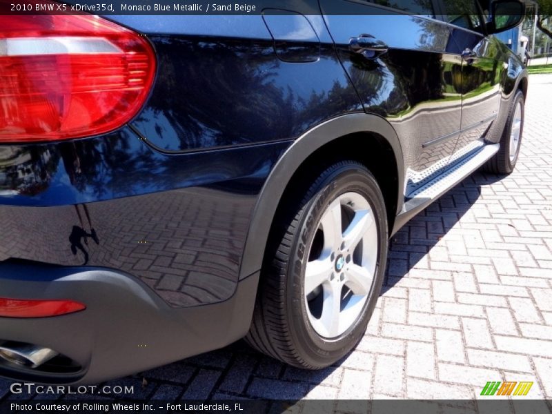 Monaco Blue Metallic / Sand Beige 2010 BMW X5 xDrive35d