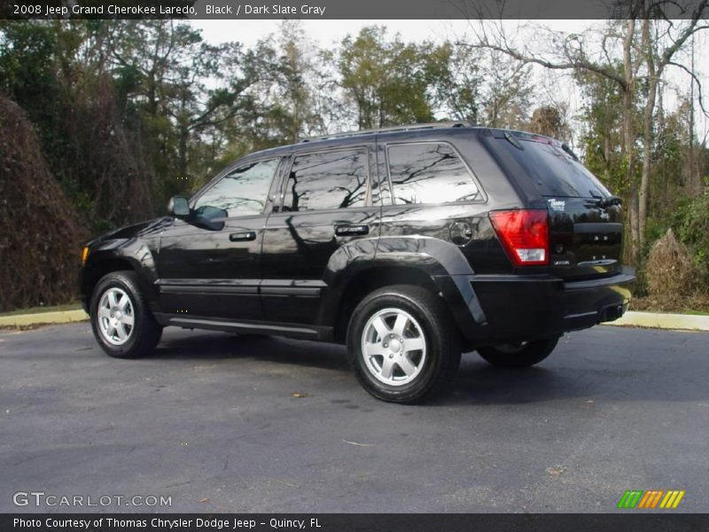 Black / Dark Slate Gray 2008 Jeep Grand Cherokee Laredo