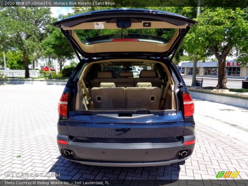 Monaco Blue Metallic / Sand Beige 2010 BMW X5 xDrive35d