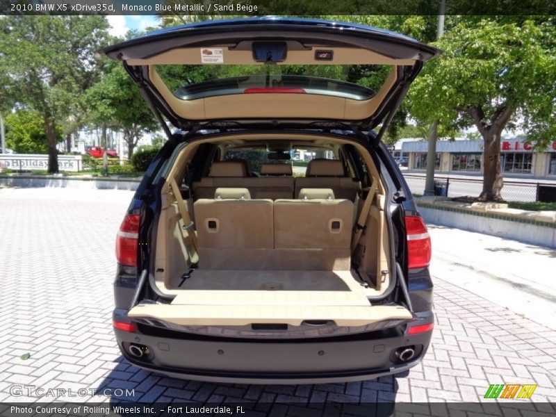 Monaco Blue Metallic / Sand Beige 2010 BMW X5 xDrive35d