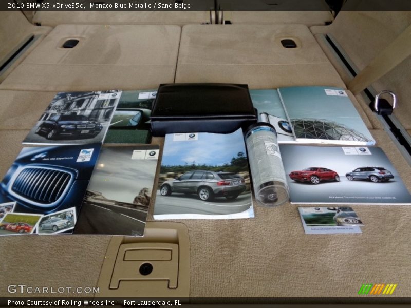 Monaco Blue Metallic / Sand Beige 2010 BMW X5 xDrive35d