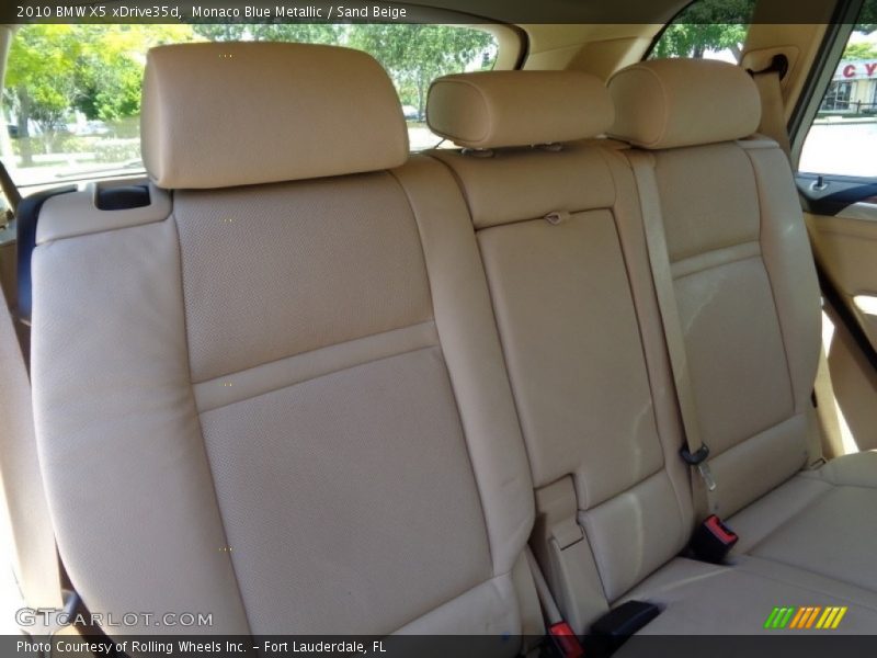 Monaco Blue Metallic / Sand Beige 2010 BMW X5 xDrive35d