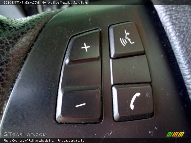 Monaco Blue Metallic / Sand Beige 2010 BMW X5 xDrive35d