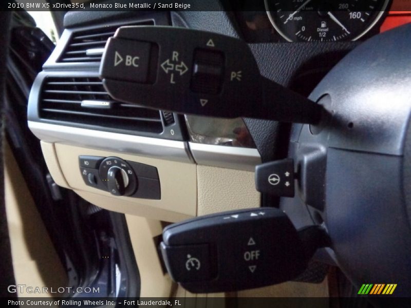 Monaco Blue Metallic / Sand Beige 2010 BMW X5 xDrive35d