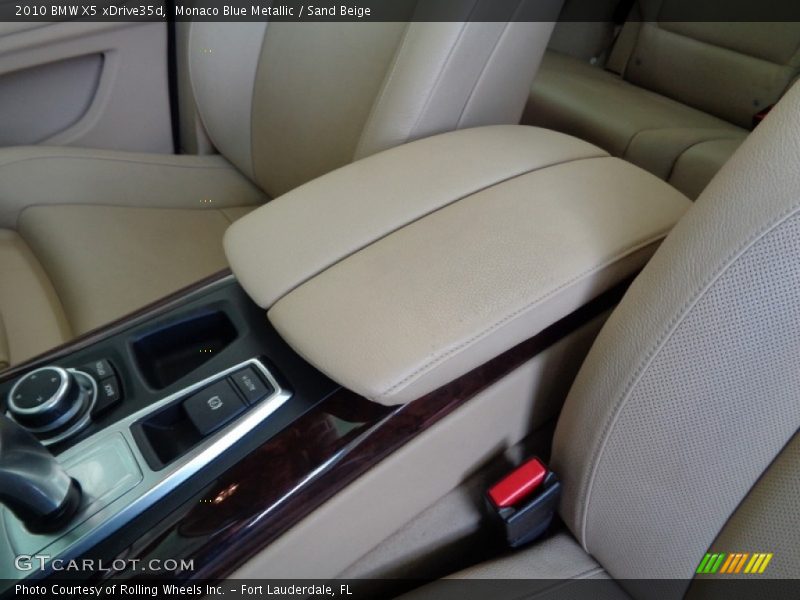 Monaco Blue Metallic / Sand Beige 2010 BMW X5 xDrive35d