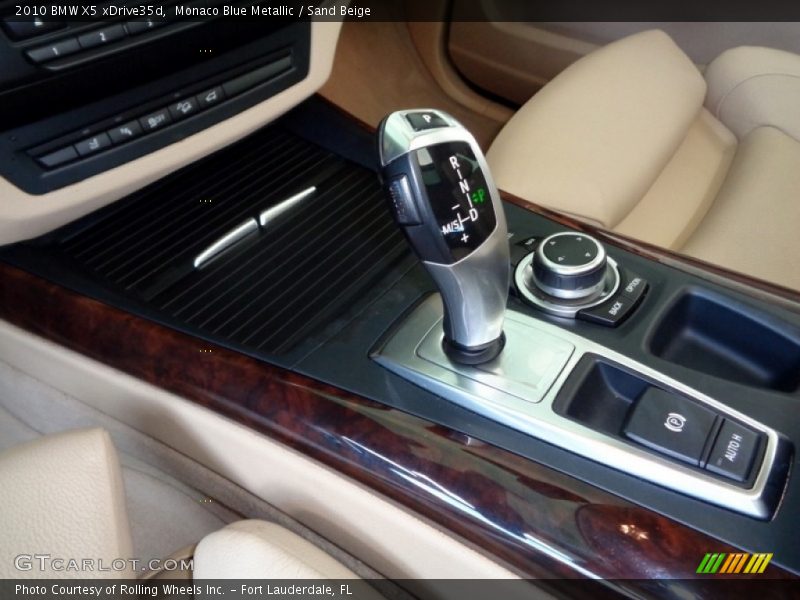 Monaco Blue Metallic / Sand Beige 2010 BMW X5 xDrive35d