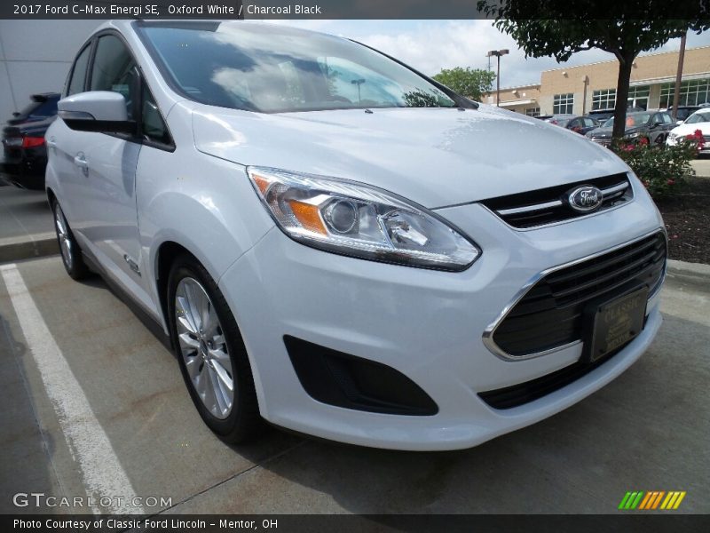 Oxford White / Charcoal Black 2017 Ford C-Max Energi SE