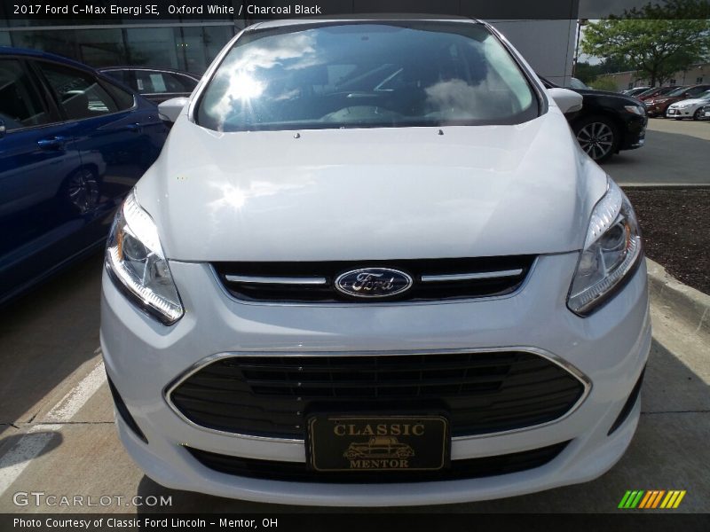Oxford White / Charcoal Black 2017 Ford C-Max Energi SE