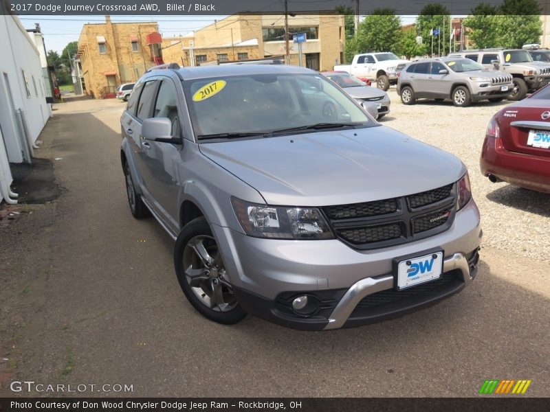 Billet / Black 2017 Dodge Journey Crossroad AWD