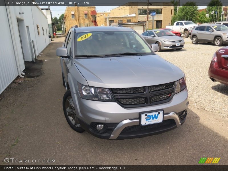 Billet / Black 2017 Dodge Journey Crossroad AWD